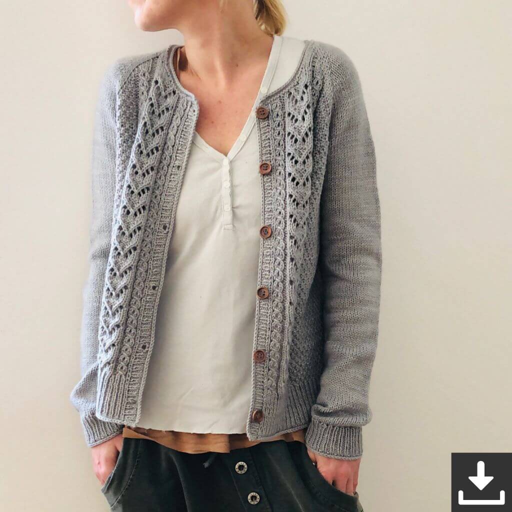 Isabell Kraemer Pattern Raglan-Cardigan Mariechen Strickanleitung - Isabell Kraemer (PDF) bei bei bei bei bei Lieblingsgarn