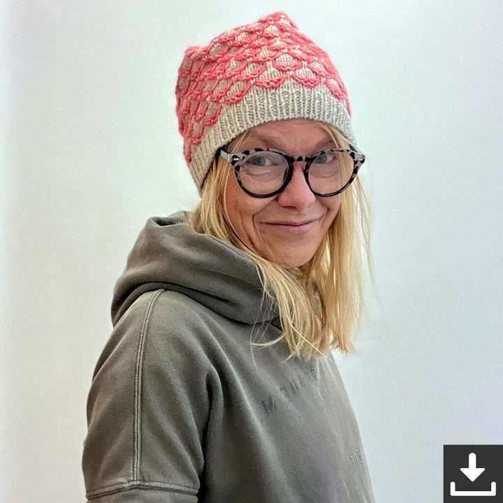 Isabell Kraemer Pattern Mütze Powder days Strickanleitung - Isabell Kraemer (PDF) bei bei bei bei Lieblingsgarn