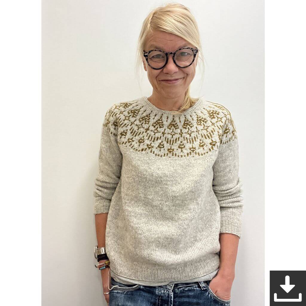 Isabell Kraemer Pattern Pullover Yule do Strickanleitung - Isabell Kraemer (PDF) bei bei bei bei Lieblingsgarn