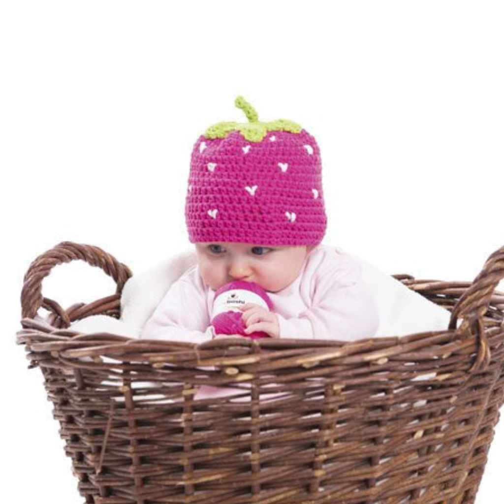 myBoshi Pattern Mütze Itako Babyboshi Erdbeermütze Häkelanleitung - myboshi (PDF) bei bei bei bei bei bei bei Lieblingsgarn