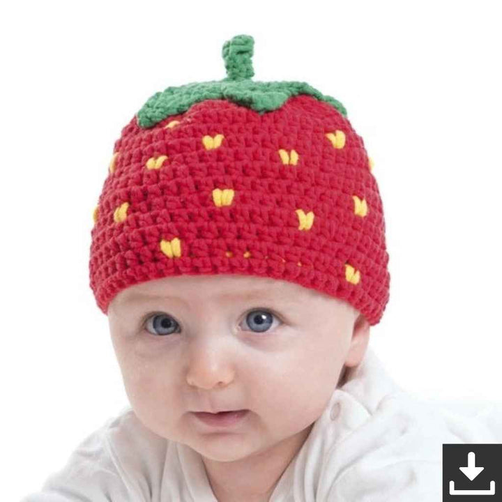 myBoshi Pattern Mütze Itako Babyboshi Erdbeermütze Häkelanleitung - myboshi (PDF) bei bei bei bei bei bei bei Lieblingsgarn