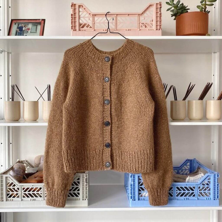 PetiteKnit Pattern Novice Cardigan Chunky Edition Strickanleitung - PetiteKnit (Heft) bei bei bei bei Lieblingsgarn