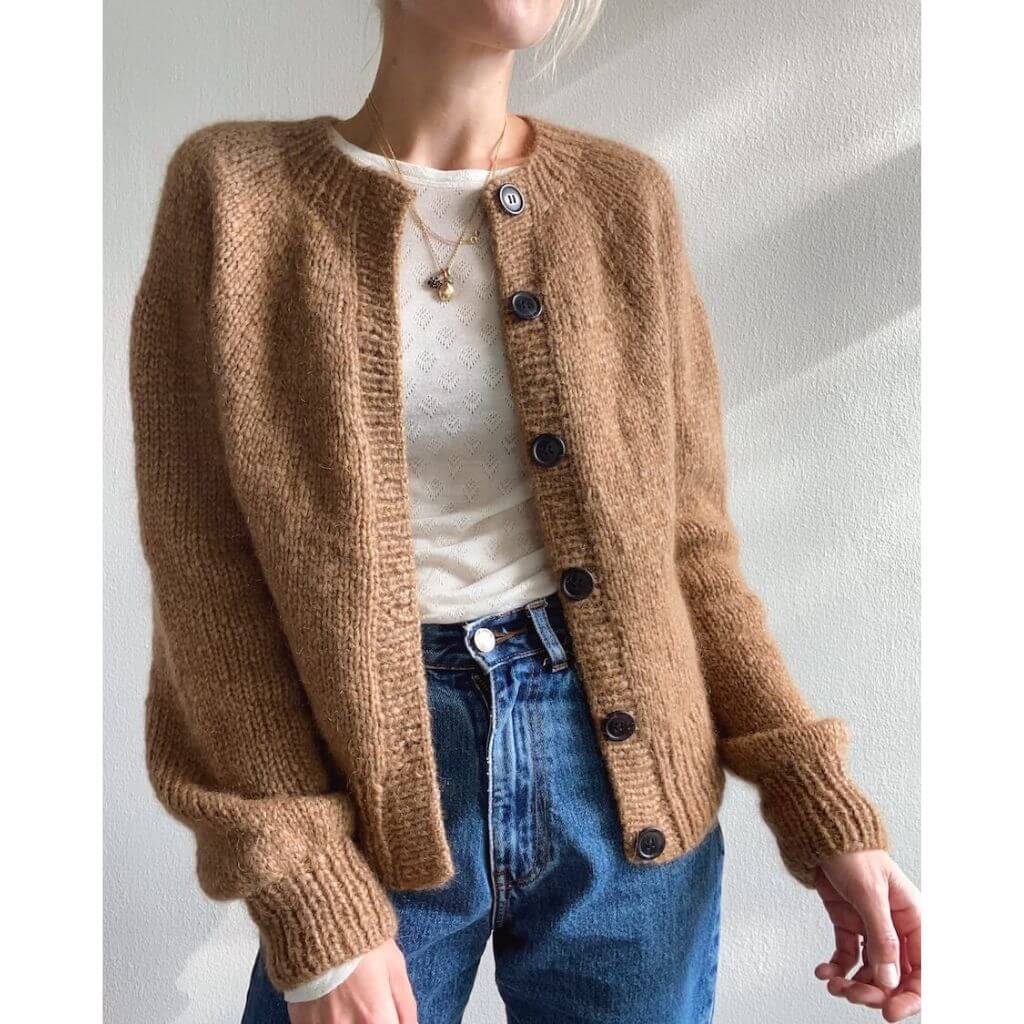 PetiteKnit Pattern Novice Cardigan Chunky Edition Strickanleitung - PetiteKnit (Heft) bei bei bei bei Lieblingsgarn