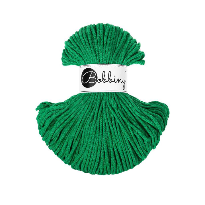 Bobbiny Makramee Jade Green Bobbiny Kordel Junior 3mm x 100 m Lieblingsgarn