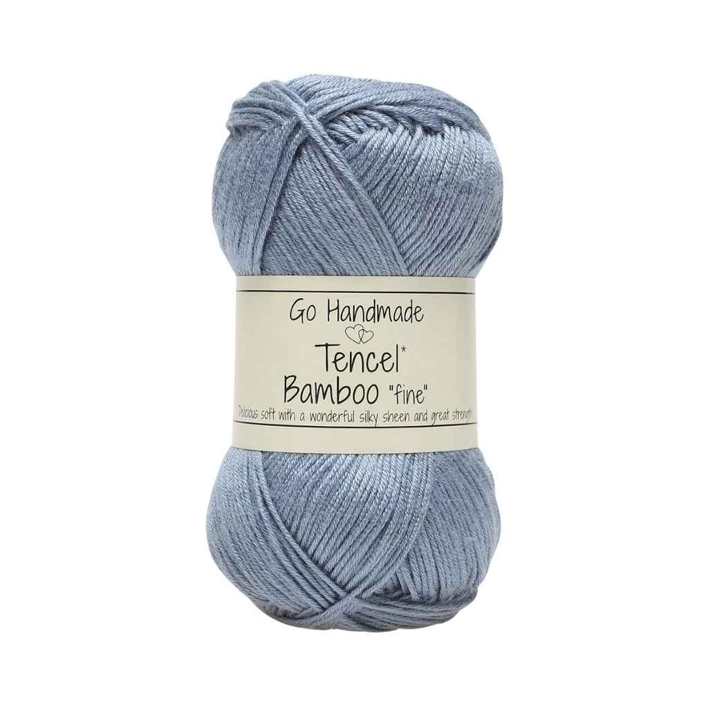 Go Handmade Tencel Bamboo "fine", Farbe Jeans Blue – Bambus und Tencel bei Lieblingsgarn