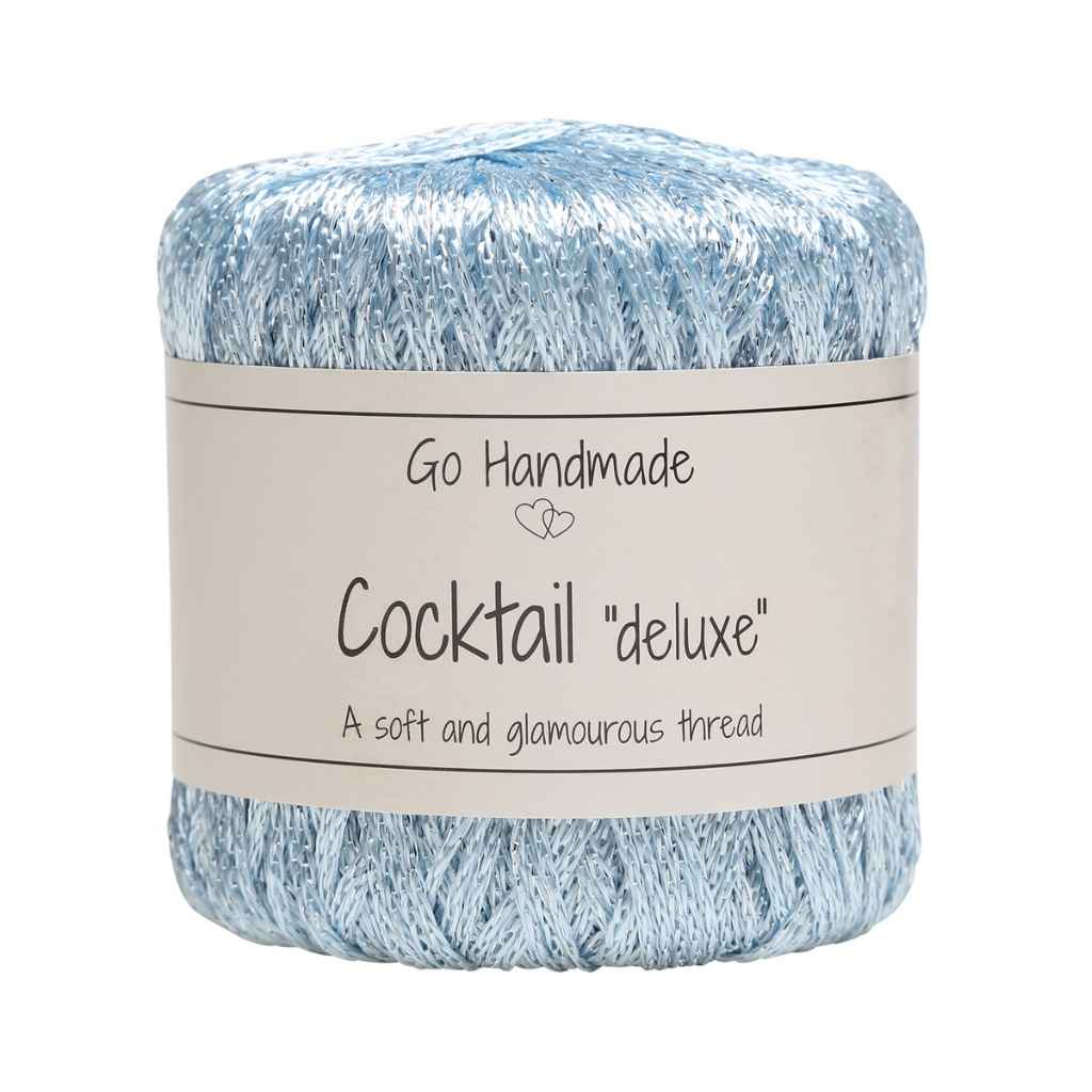 Go Handmade Yarn Cocktail "deluxe", Farbe J.Blue – Synthetik bei Lieblingsgarn