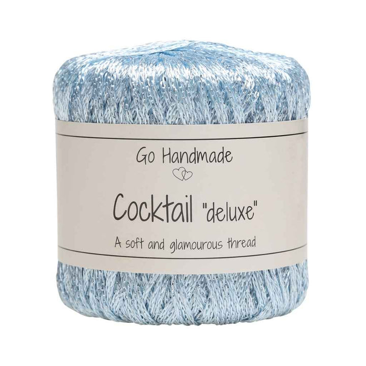 Go Handmade Yarn Cocktail "deluxe", Farbe J.Blue – Synthetik bei Lieblingsgarn