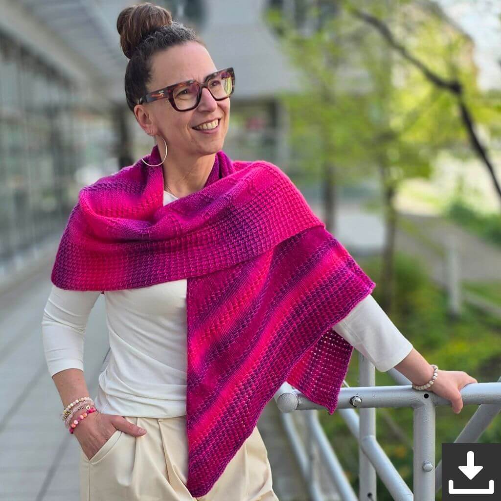 Joél Joél Design Pattern Tuch Halaka Strickanleitung - Joel Joel Design (PDF) bei bei bei bei Lieblingsgarn
