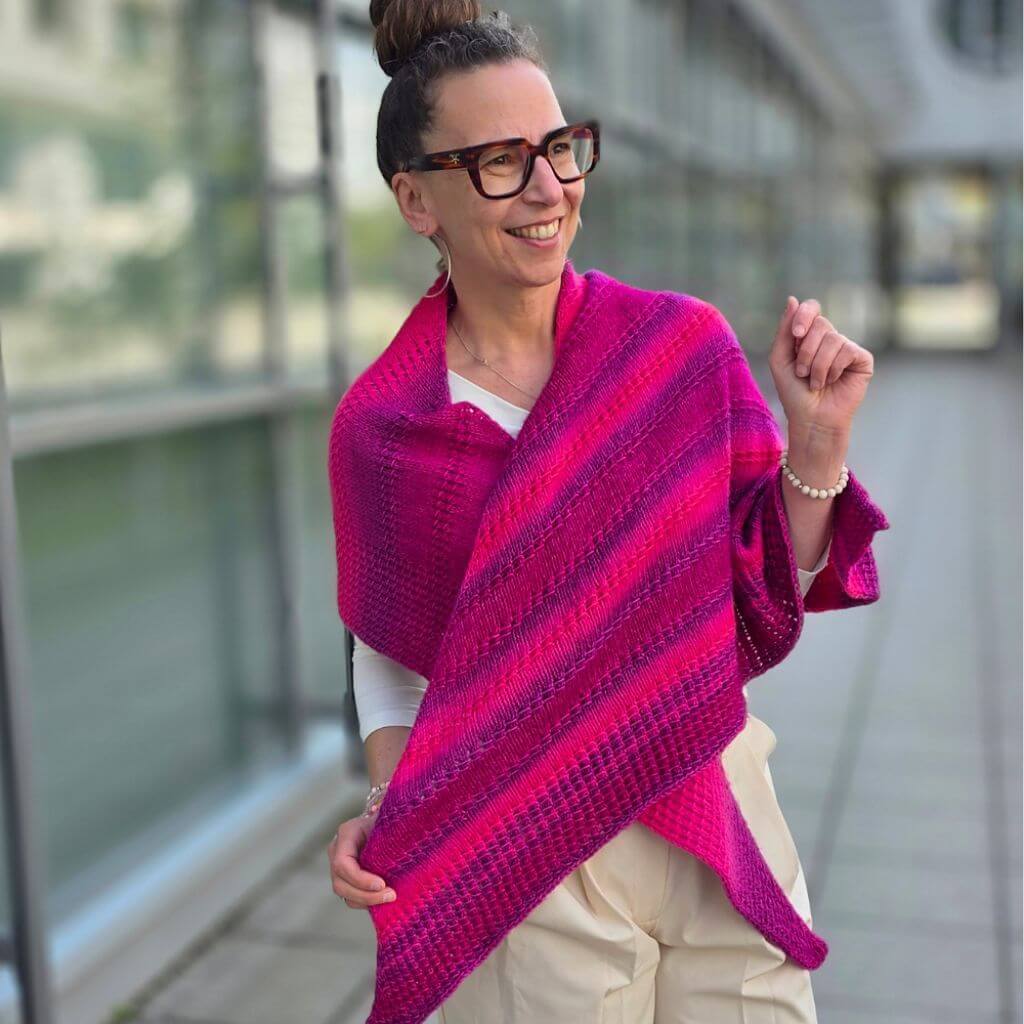 Joél Joél Design Pattern Tuch Halaka Strickanleitung - Joel Joel Design (PDF) bei bei bei bei Lieblingsgarn