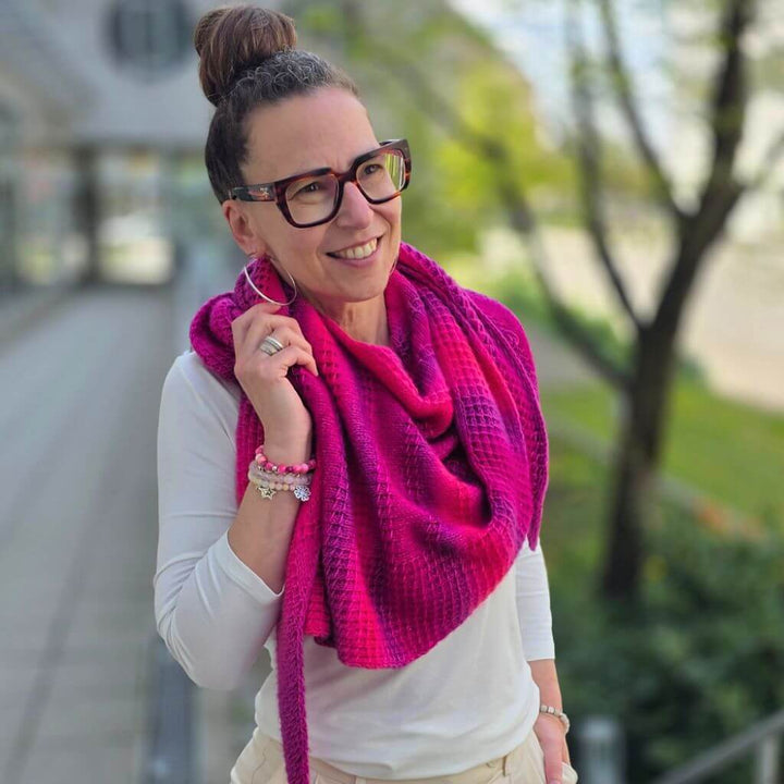 Joél Joél Design Pattern Tuch Halaka Strickanleitung - Joel Joel Design (PDF) bei bei bei bei Lieblingsgarn
