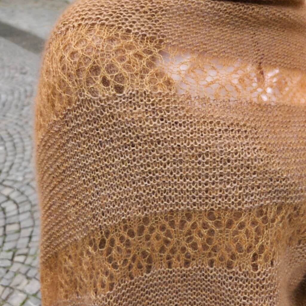 Joel Joel Design Pattern Schal Elua Strickanleitung - Joel Joel Design (PDF) bei bei bei bei Lieblingsgarn