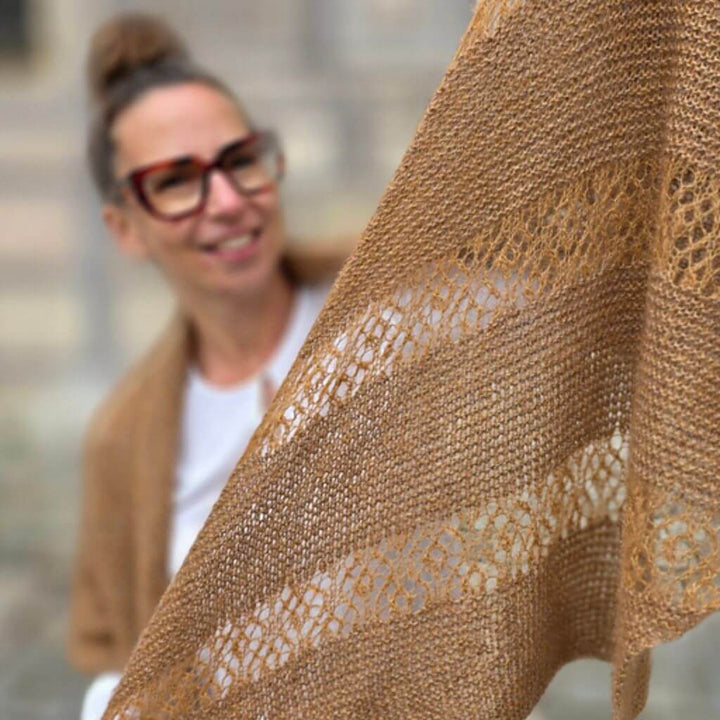 Joel Joel Design Pattern Schal Elua Strickanleitung - Joel Joel Design (PDF) bei bei bei bei Lieblingsgarn