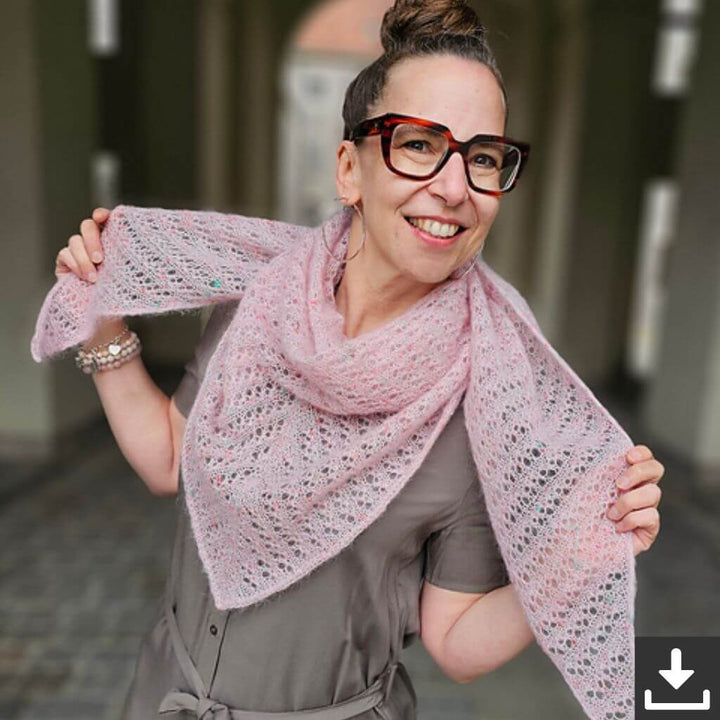 Joel Joel Design Pattern Tuch Emila Strickanleitung - Joel Joel Design (PDF) bei bei bei bei bei bei bei bei Lieblingsgarn