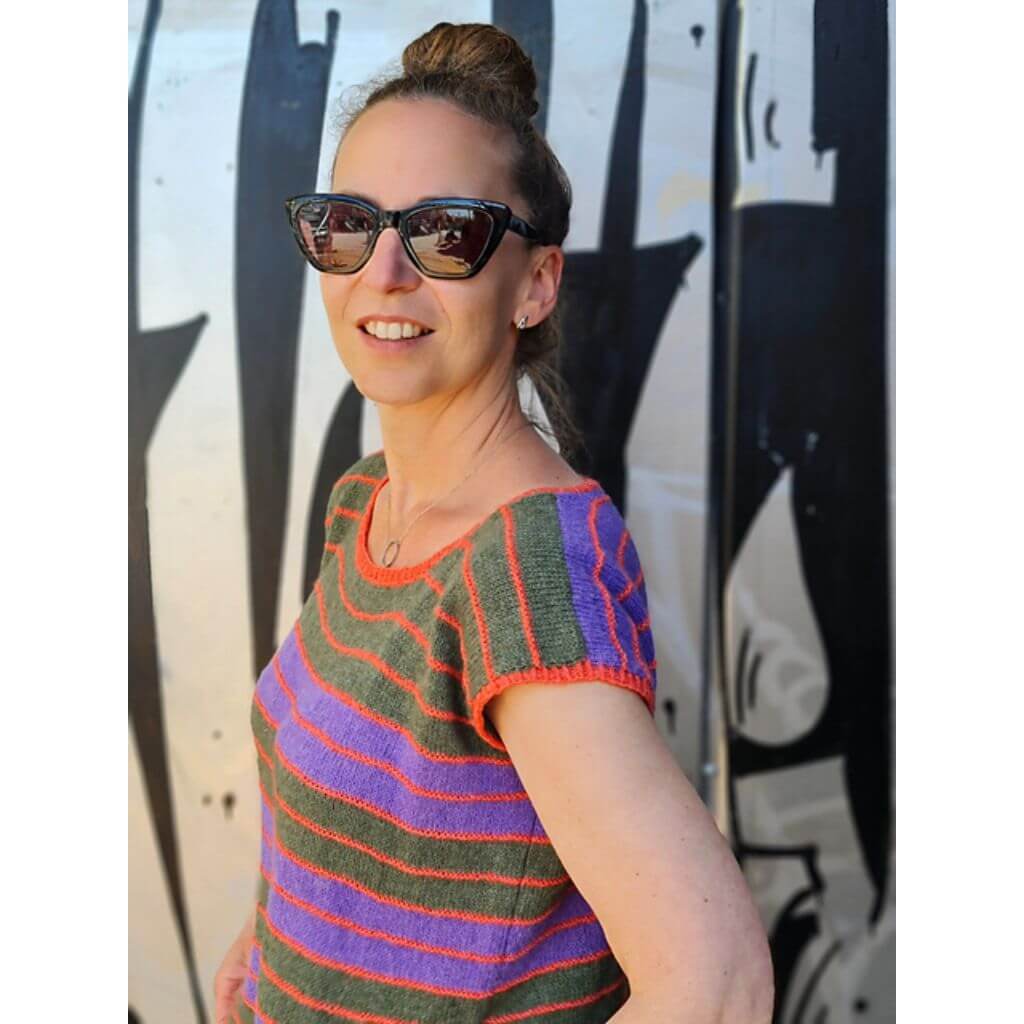 Joel Joel Design Pattern Shirt Kamara Strickanleitung - Joe Joel Design (PDF) bei bei bei bei Lieblingsgarn