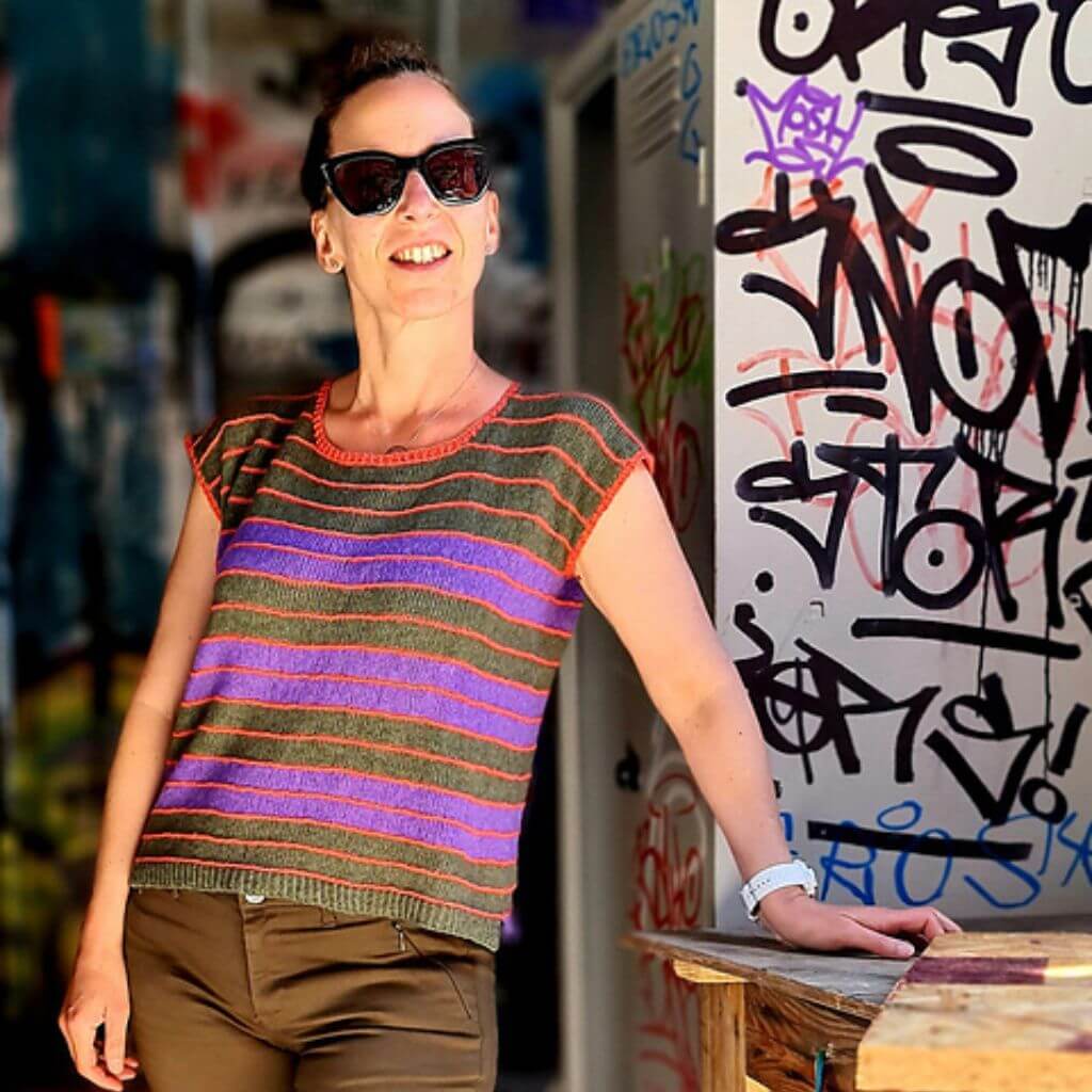Joel Joel Design Pattern Shirt Kamara Strickanleitung - Joe Joel Design (PDF) bei bei bei bei Lieblingsgarn