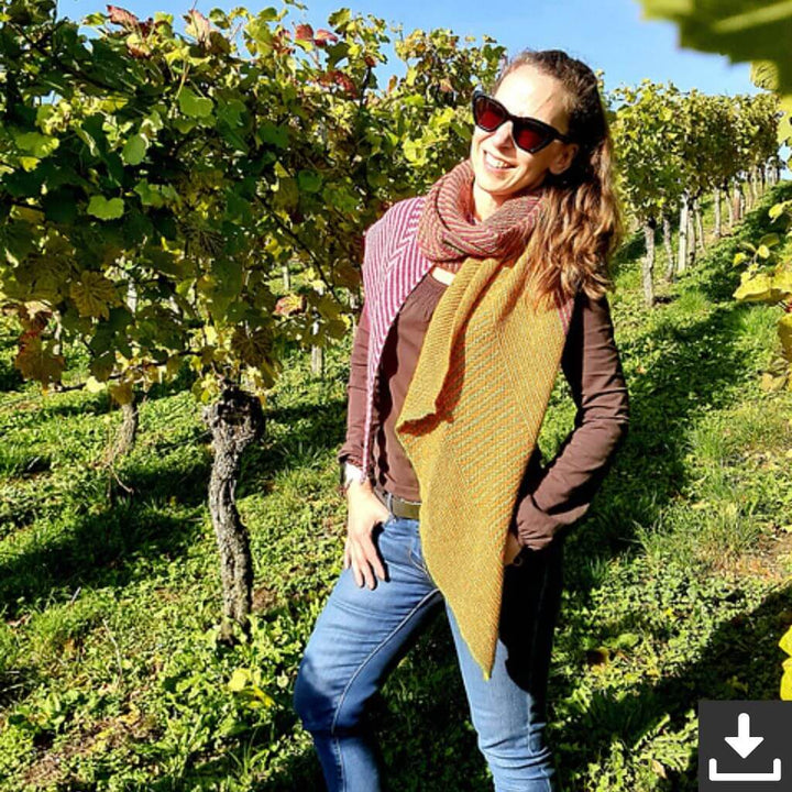 Joel Joel Design Pattern Schal Lisanne Strickanleitung - Joel Joel Design (PDF) bei bei bei bei Lieblingsgarn