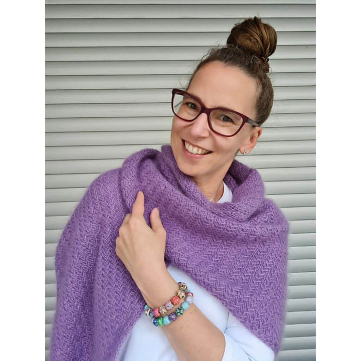 Joel Joel Design Pattern Tuch Meline Strickanleitung - Joel Joel Design (PDF) bei bei bei bei Lieblingsgarn