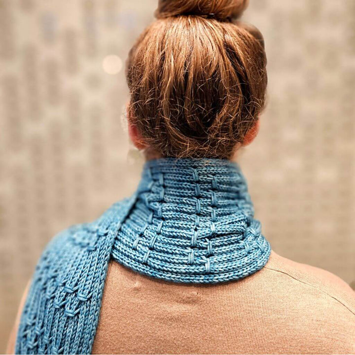 Joel Joel Design Pattern Schal Mikula Strickanleitung - Joel Joel Design (PDF) bei bei bei bei Lieblingsgarn