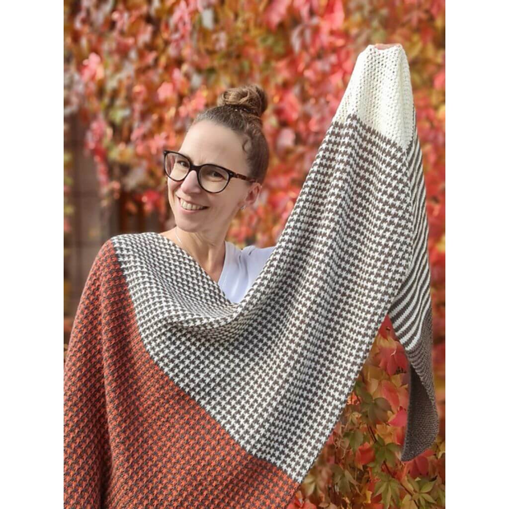 Joel Joel Design Pattern Tuch Ninelle Strickanleitung - Joel Joel Design (PDF) bei bei bei bei Lieblingsgarn