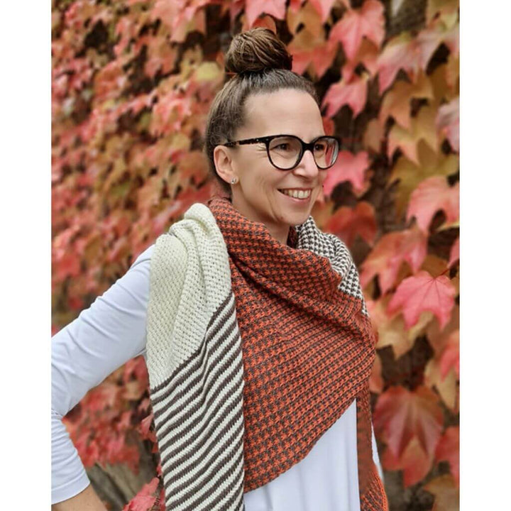 Joel Joel Design Pattern Tuch Ninelle Strickanleitung - Joel Joel Design (PDF) bei bei bei bei Lieblingsgarn