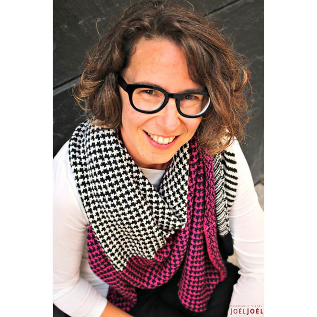 Joel Joel Design Pattern Tuch Ninelle Strickanleitung - Joel Joel Design (PDF) bei bei bei bei Lieblingsgarn