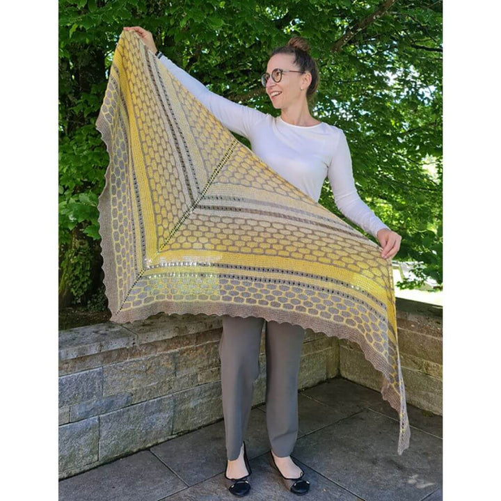 Joel Joel Design Pattern Tuch Philine Strickanleitung - Joel Joel Design (PDF) bei bei bei bei Lieblingsgarn