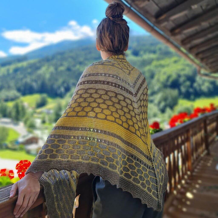 Joel Joel Design Pattern Tuch Philine Strickanleitung - Joel Joel Design (PDF) bei bei bei bei Lieblingsgarn