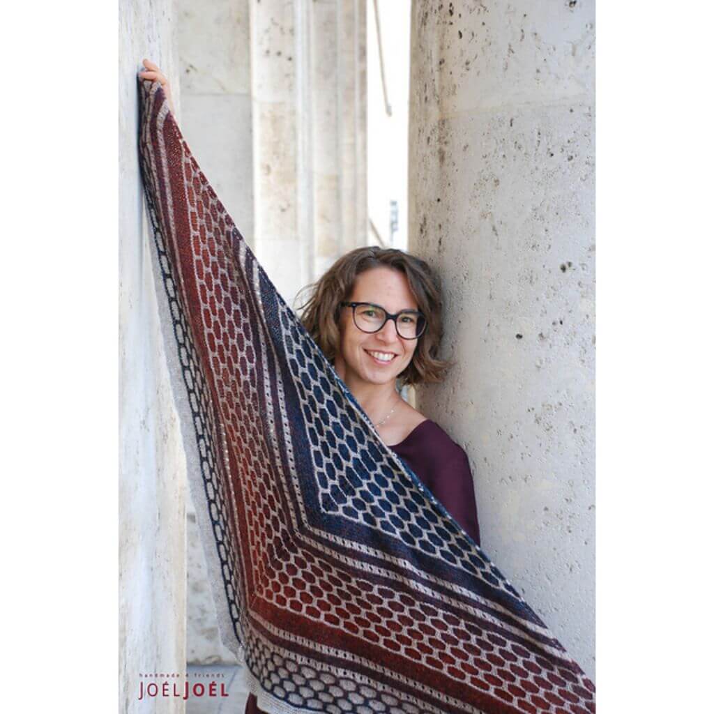Joel Joel Design Pattern Tuch Philine Strickanleitung - Joel Joel Design (PDF) bei bei bei bei Lieblingsgarn