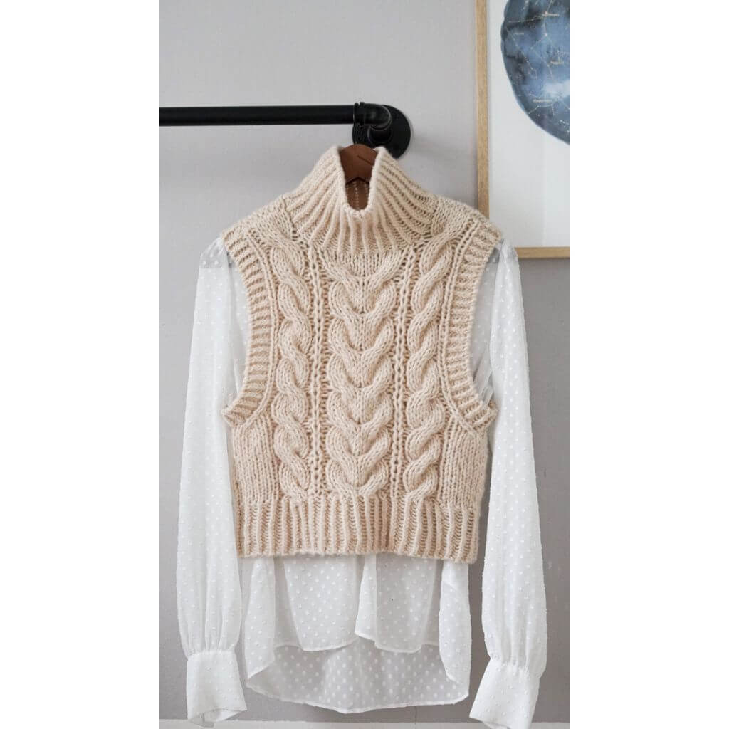 Judith Jelena Pattern Pullunder Graca Slipover Strickanleitung - Judith Jelena (PDF) bei bei bei bei Lieblingsgarn