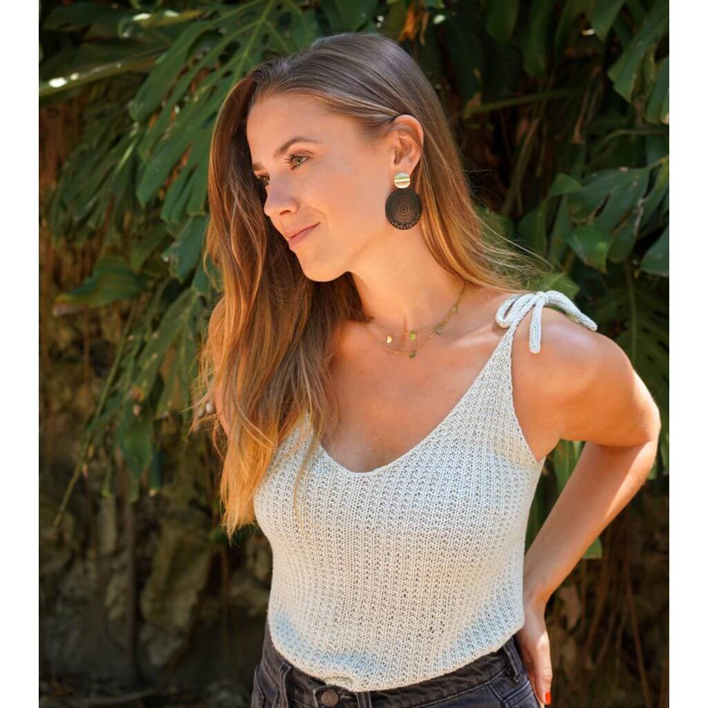 Judith Jelena Pattern Top Strelezia Strickanleitung - Judith Jelena (PDF) bei bei bei bei Lieblingsgarn