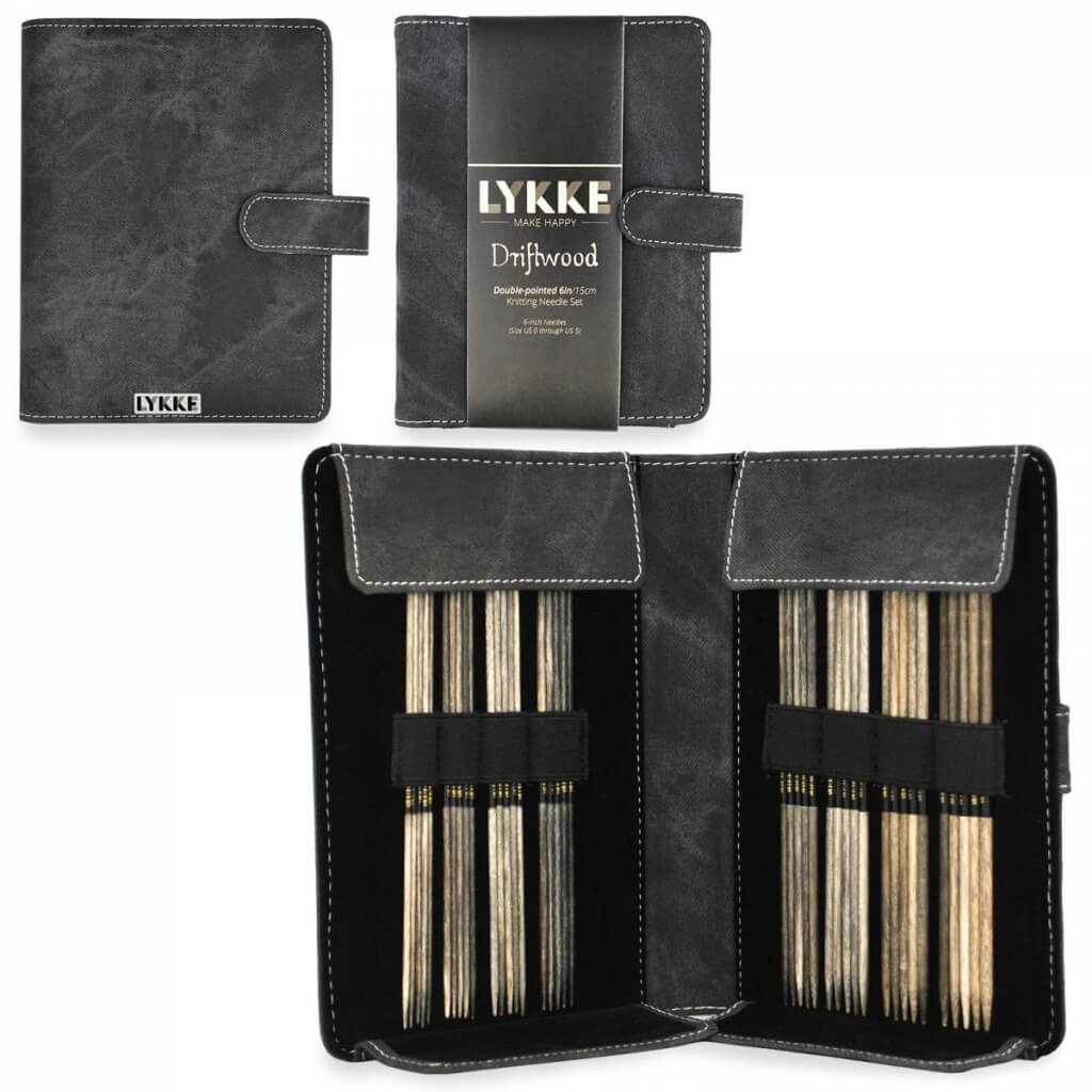 Lykke Needles Lykke Nadelspiel Set - Driftwood grau bei bei bei bei bei Lieblingsgarn