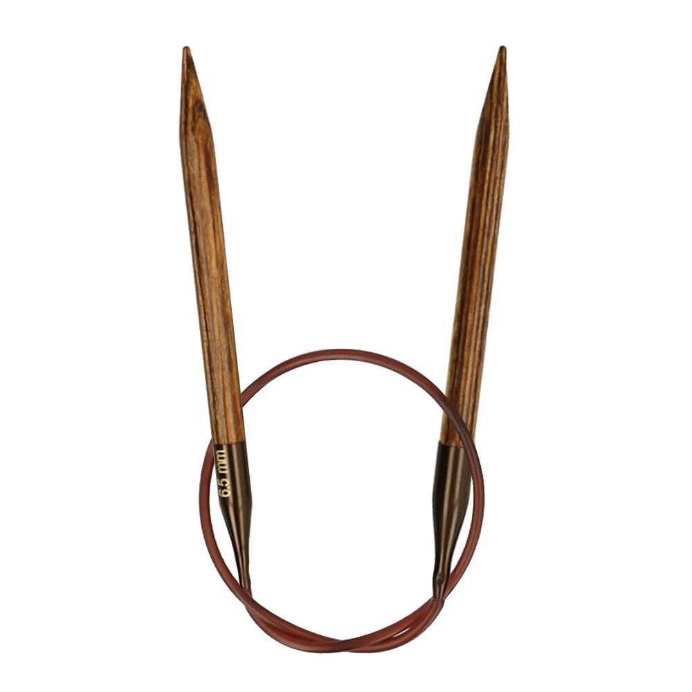 KnitPro Ginger Rundstricknadeln, Farbe 40cm 6,50 mm – Holz bei Lieblingsgarn
