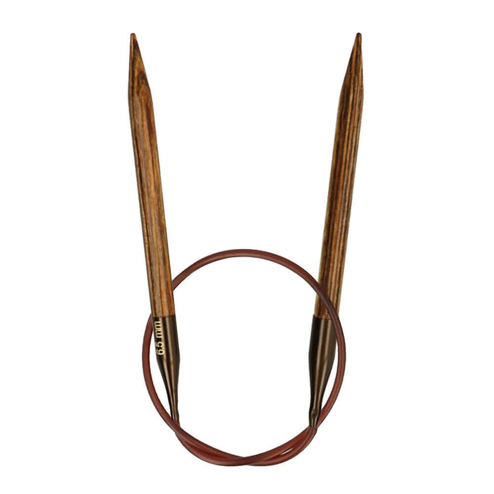 KnitPro Ginger Rundstricknadeln, Farbe 40cm 6,50 mm – Holz bei Lieblingsgarn
