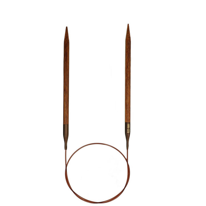 KnitPro Ginger Rundstricknadeln, Farbe 60cm 6,00 mm – Holz bei Lieblingsgarn