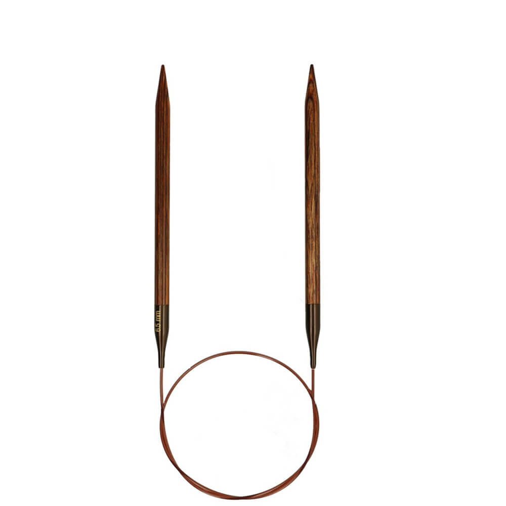 KnitPro Ginger Rundstricknadeln, Farbe 60cm 6,50 mm – Holz bei Lieblingsgarn