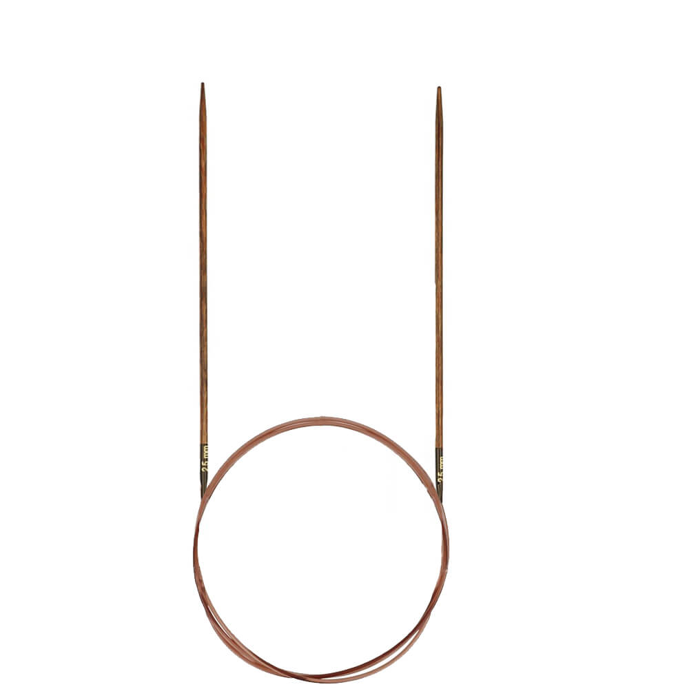 KnitPro Ginger Rundstricknadeln, Farbe 80cm 2,50 mm – Holz bei Lieblingsgarn