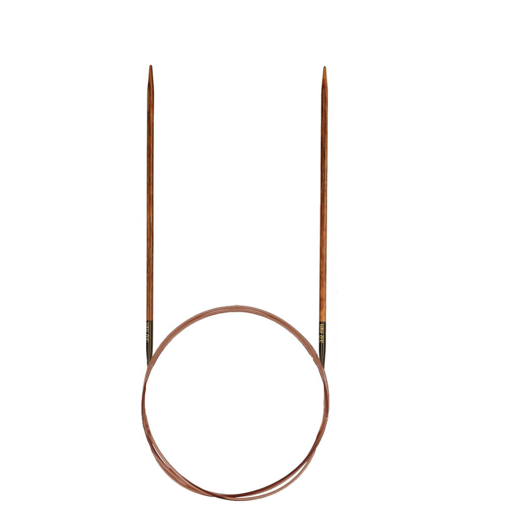 KnitPro Ginger Rundstricknadeln, Farbe 80cm 3,00 mm – Holz bei Lieblingsgarn