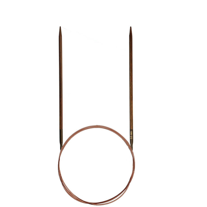 KnitPro Ginger Rundstricknadeln, Farbe 80cm 3,50 mm – Holz bei Lieblingsgarn
