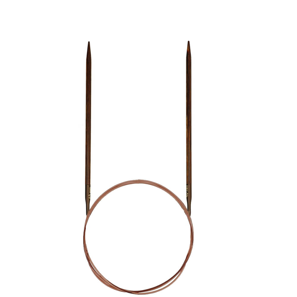 KnitPro Ginger Rundstricknadeln, Farbe 80cm 4,00 mm – Holz bei Lieblingsgarn