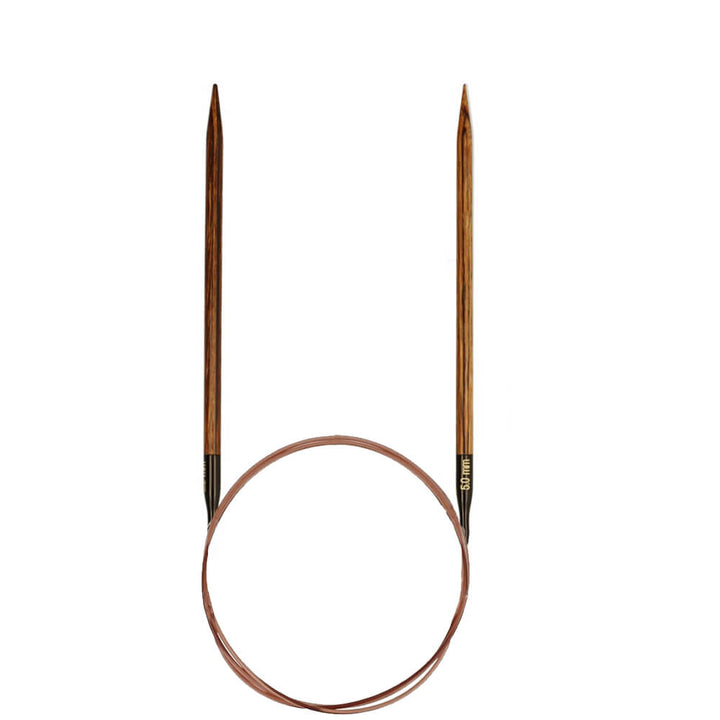 KnitPro Ginger Rundstricknadeln, Farbe 80cm 5,00 mm – Holz bei Lieblingsgarn