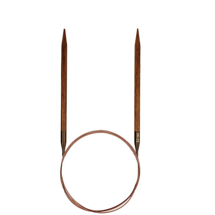 KnitPro Ginger Rundstricknadeln, Farbe 80cm 6,00 mm – Holz bei Lieblingsgarn
