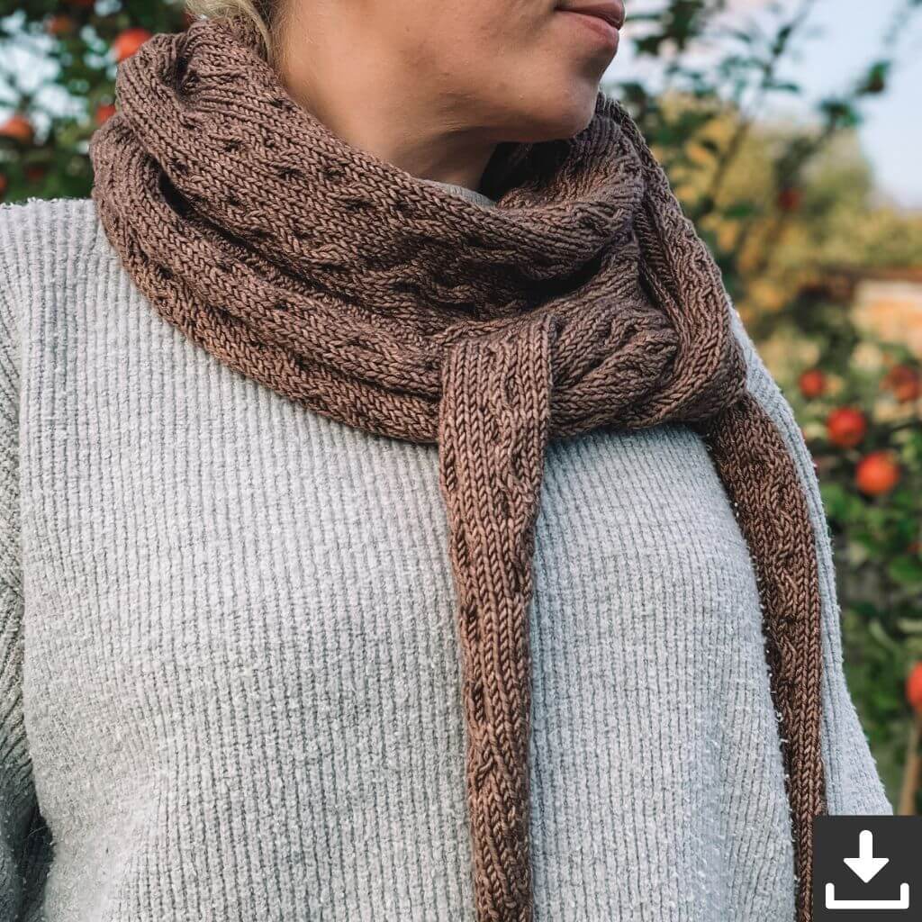 Katharina Lehmann Tuch Hazelnut Shawl Strickanleitung - Rina Lehmann (PDF) bei bei bei bei Lieblingsgarn