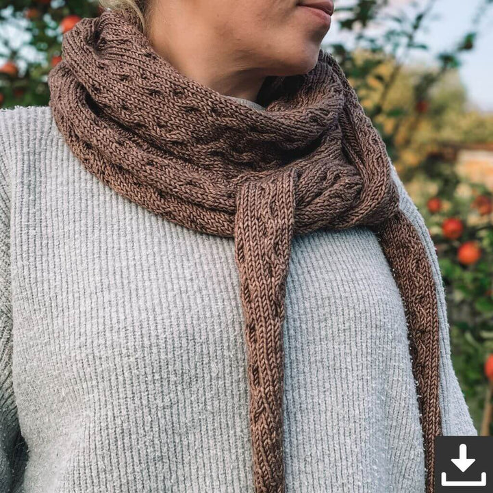 Katharina Lehmann Tuch Hazelnut Shawl Strickanleitung - Rina Lehmann (PDF) bei bei bei bei Lieblingsgarn