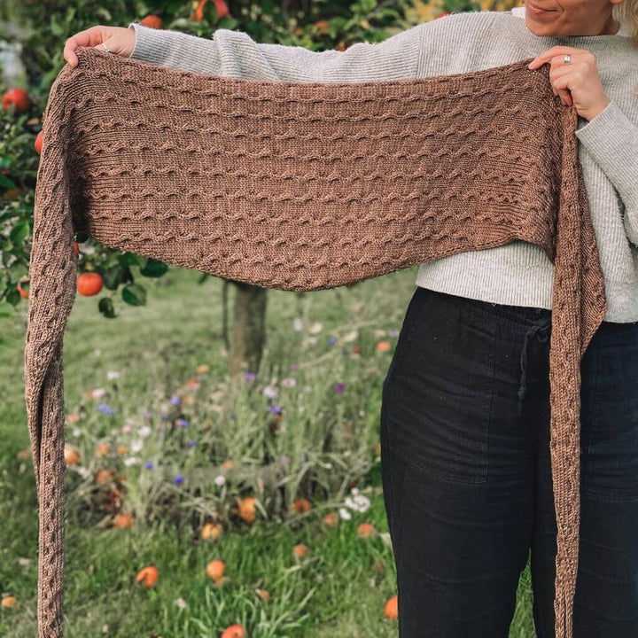 Katharina Lehmann Tuch Hazelnut Shawl Strickanleitung - Rina Lehmann (PDF) bei bei bei bei Lieblingsgarn