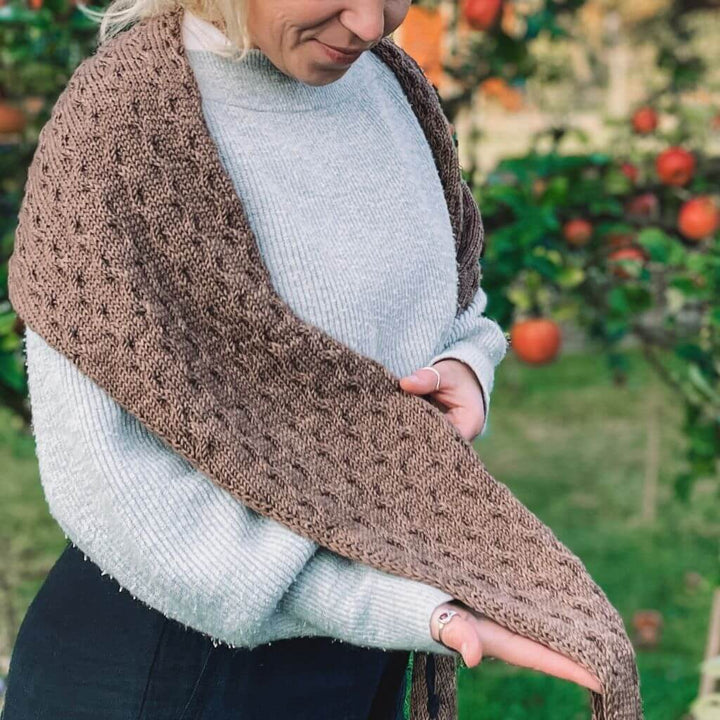 Katharina Lehmann Tuch Hazelnut Shawl Strickanleitung - Rina Lehmann (PDF) bei bei bei bei Lieblingsgarn