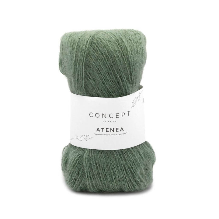 Katia Concept Atenea, Farbe 95 Salbei – Baumwolle, Kaschmir und Merino bei Lieblingsgarn