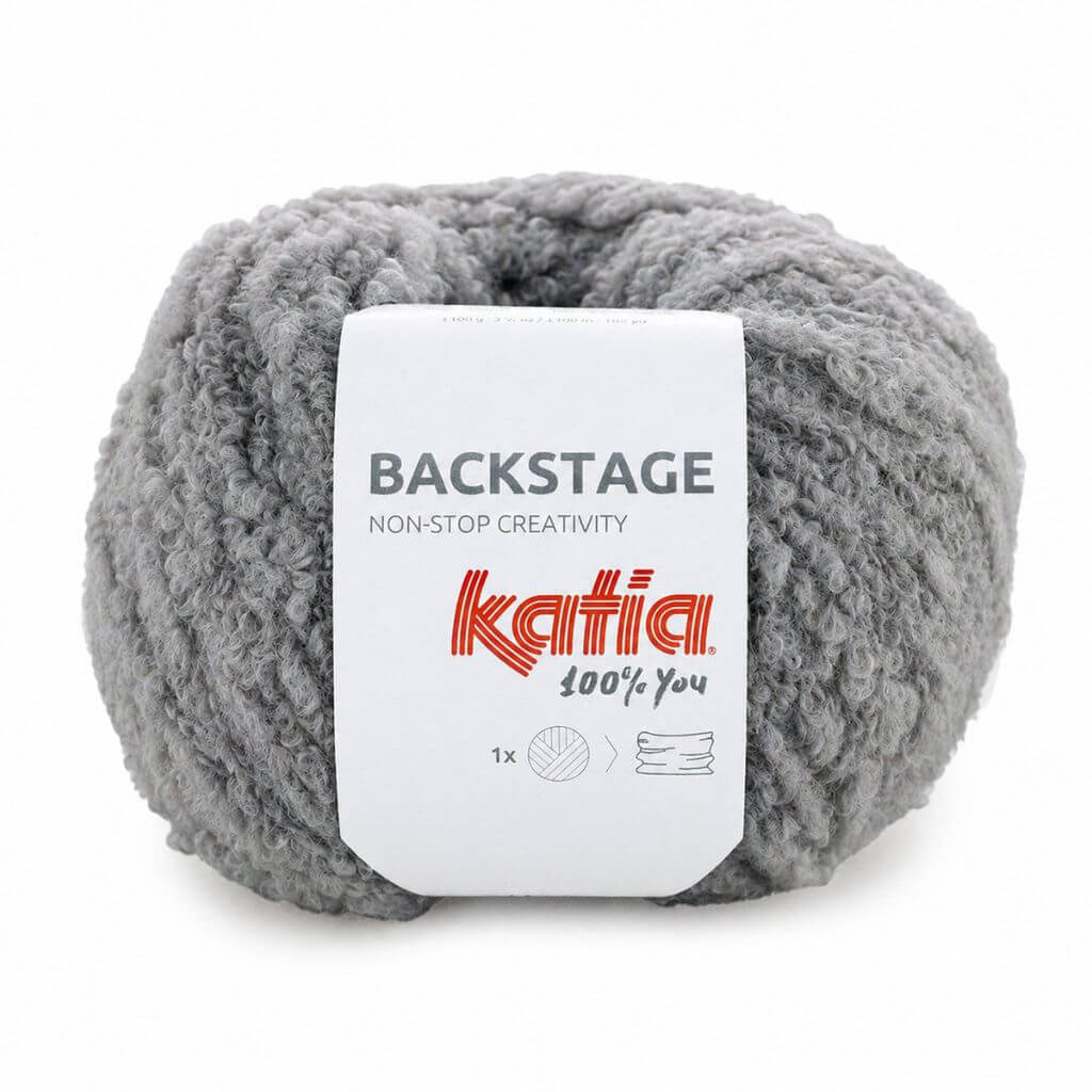 Katia Backstage, Farbe 0102 Dunkelgrau – Schurwolle und Synthetik bei Lieblingsgarn