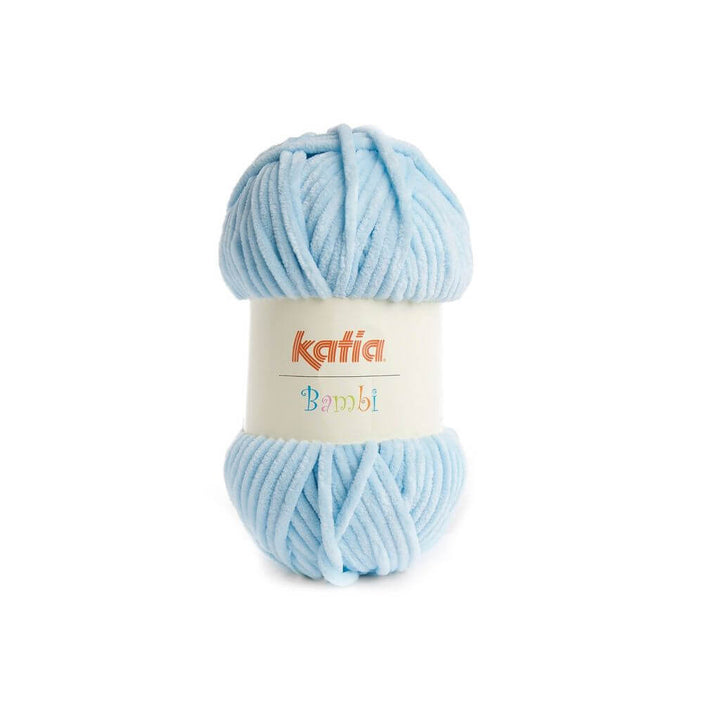Katia Bambi 100 g, Farbe 303 Hellhimmelblau – Synthetik bei Lieblingsgarn