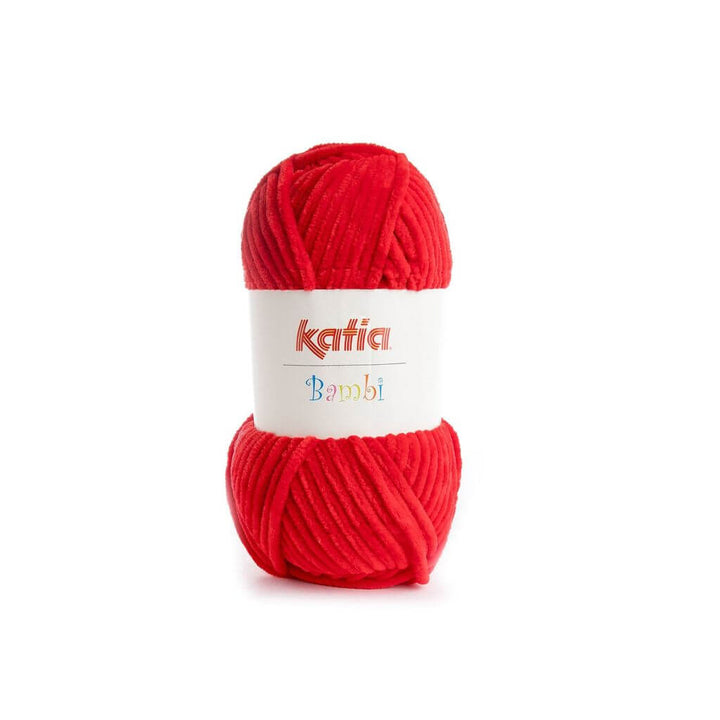 Katia Bambi 100 g, Farbe 312 Rot – Synthetik bei Lieblingsgarn