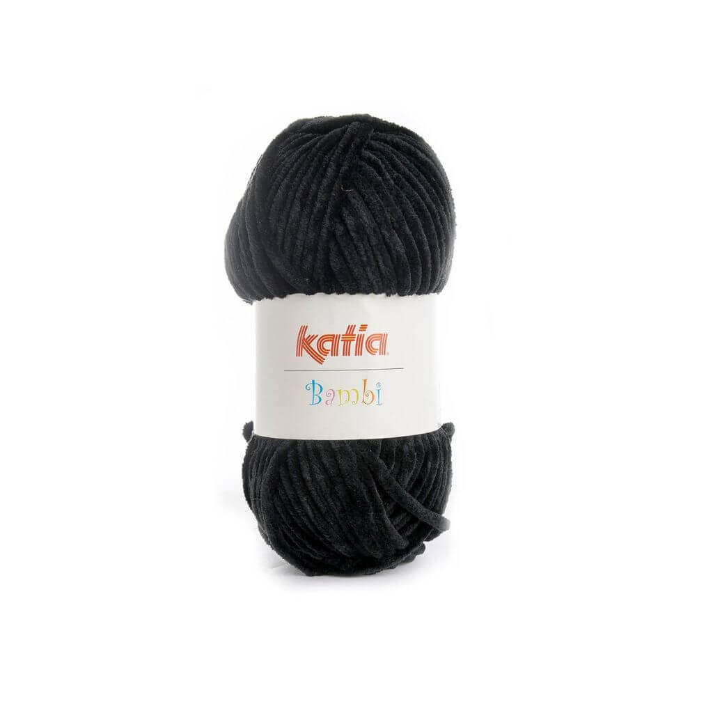 Katia Bambi 100 g, Farbe 315 Schwarz – Synthetik bei Lieblingsgarn